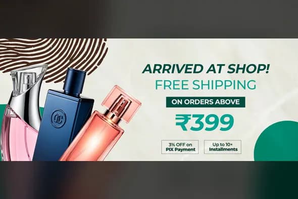 New Arrival Fragrance Offer Banner