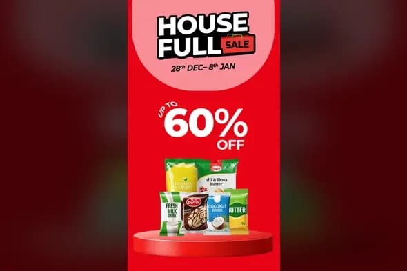 Grocery Sale Promotion Banner Template