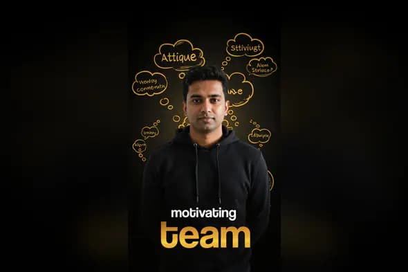 Multilingual Team Motivation Poster