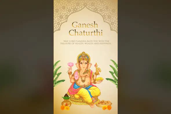 Ganesh Chaturthi Festival Template