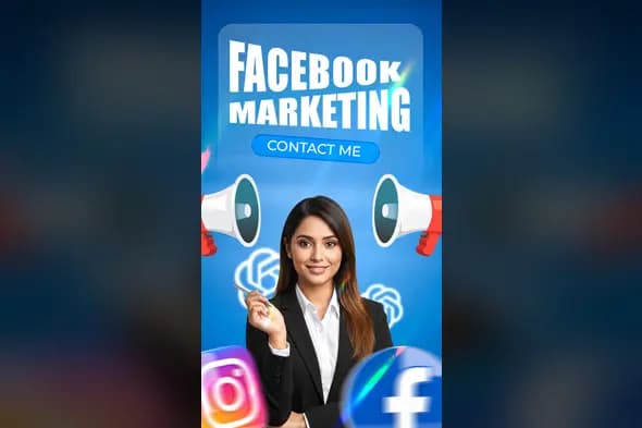 Social Media Marketing Pro Flyer Template