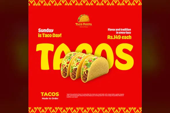 Taco Sunday Promotion Template
