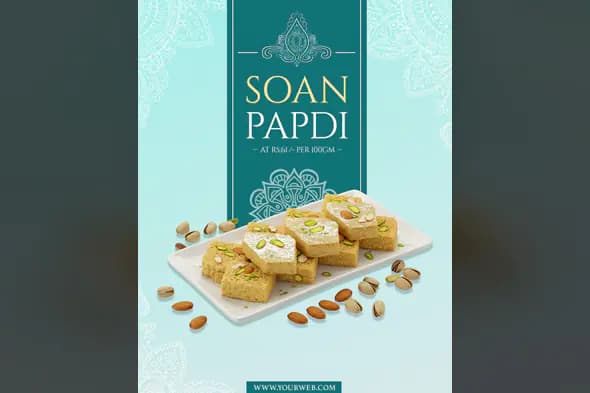 Soan Papdi Product Advertisement