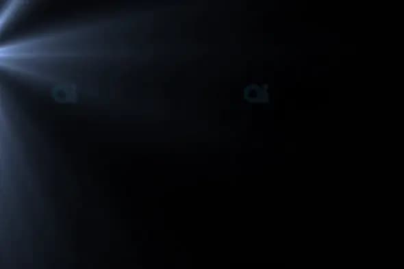 Soft Light Rays from Upper Left - Subtle Spotlight Effect