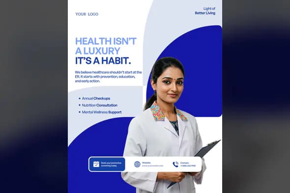 Healthcare Habit Promotion Template