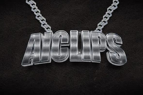 Diamond Chain Text Effect