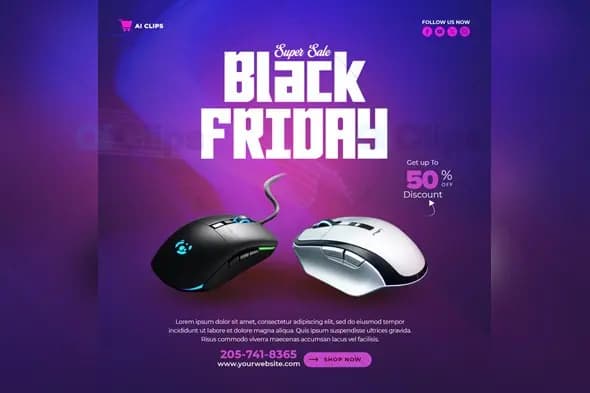 Black Friday Sale Promotion