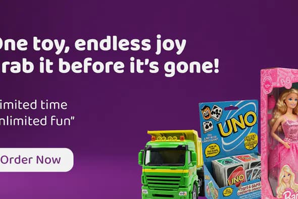 Kids Toy Offer DesignEditable Toy Sale Banner Template
