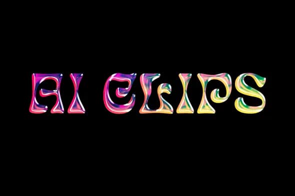 Psychedelic Liquid Text Effect  Vibrant Colorful Typography