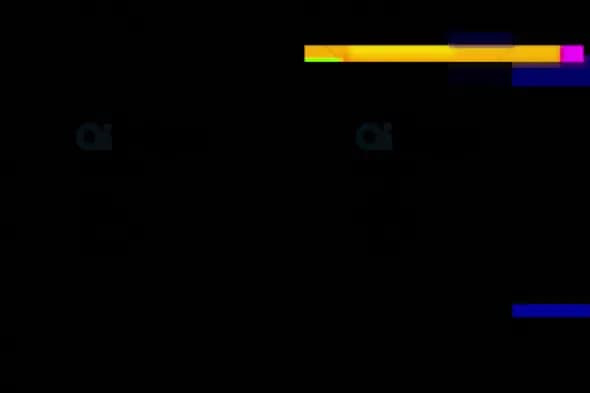 Multicolored Horizontal Glitch Lines - Futuristic Tech Distortion Motion Graphic