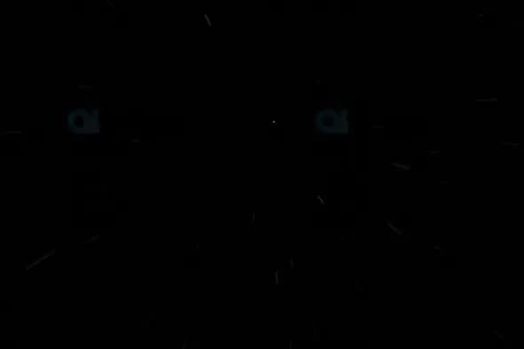 Rainfall on Dark Background