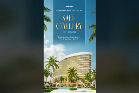 Enhanced Luxury Resort Grand Opening Template
