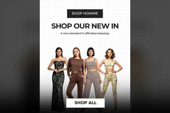 Chic Fashion E-commerce Ad Template