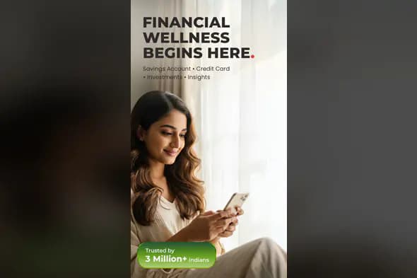 Financial Wellness App Banner Template