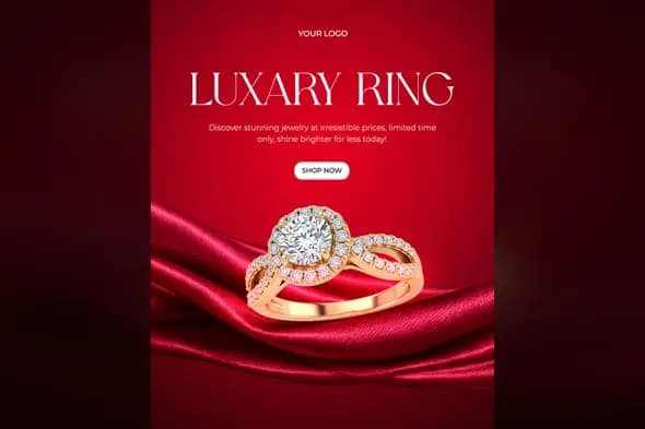Luxury Diamond Ring Promotion