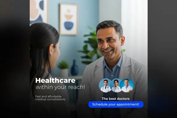 Medical Consultation Promotional Template