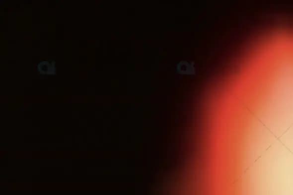 Red and Black Light Leak Transition - Warm Glow Overlay