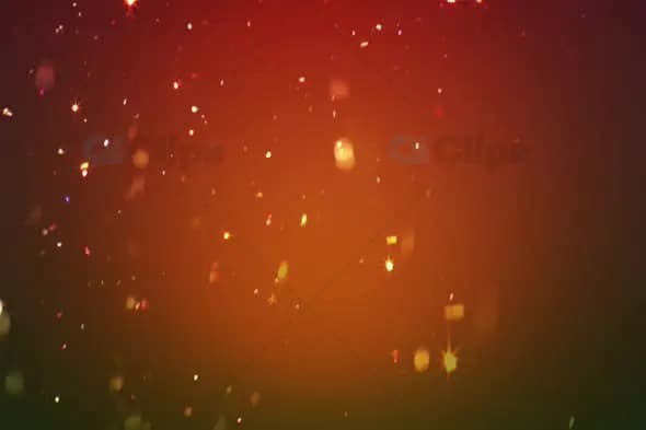 Glowing Sparkling Particles - Festive Celebration Background