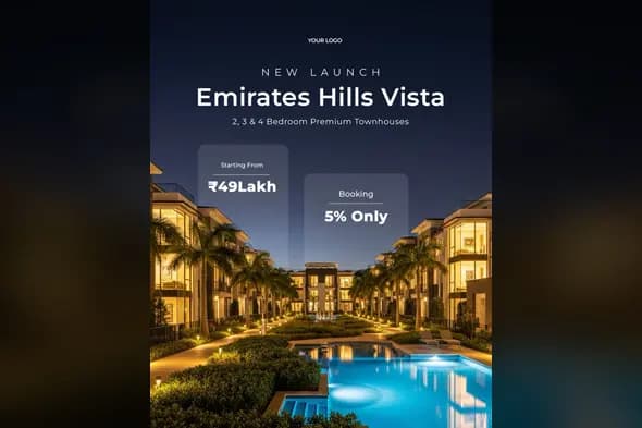 Luxury Real Estate Launch Ad Template