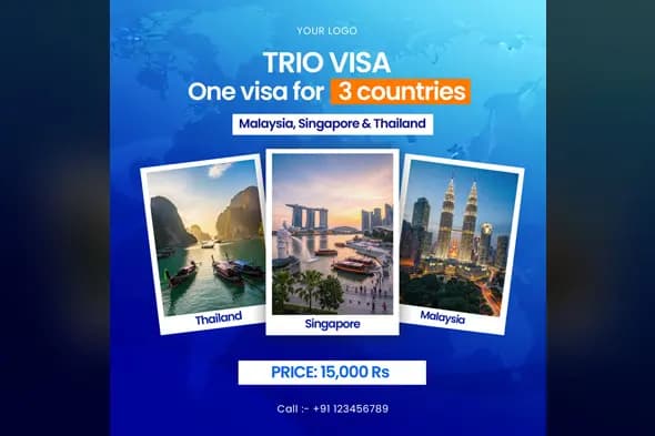 Travel & Tour Visa Promotion Template