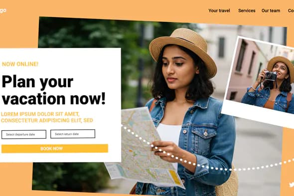 Travel Agency Vacation Booking Template