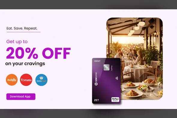 Fintech Dining Discount Ad Template