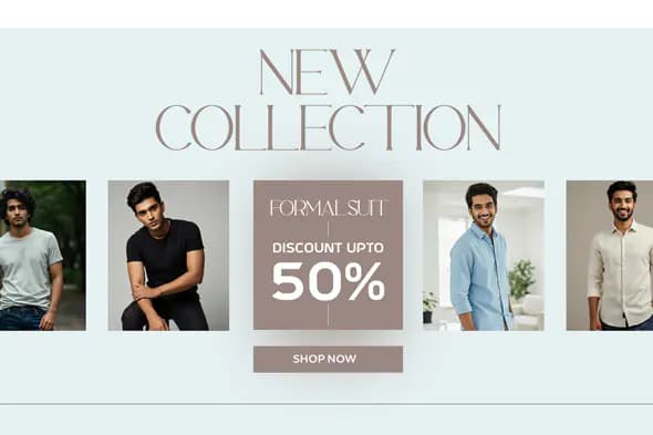 Menswear Collection Promo Banner