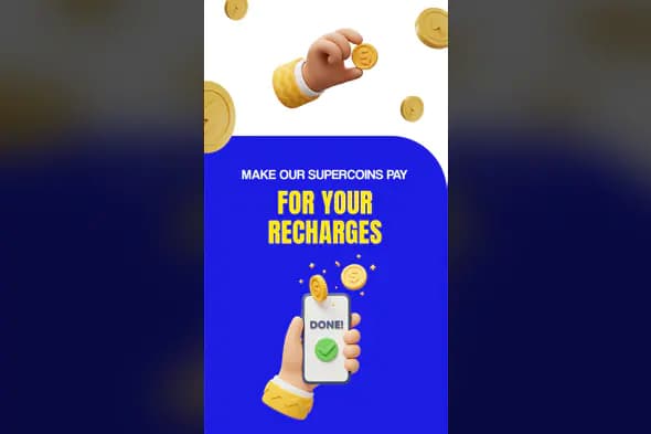 Supercoins Recharge Promo Banner