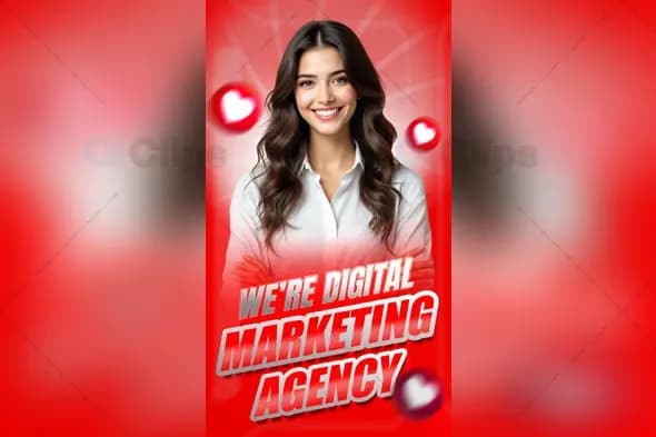 Digital Marketing Agency Instagram Reels Template