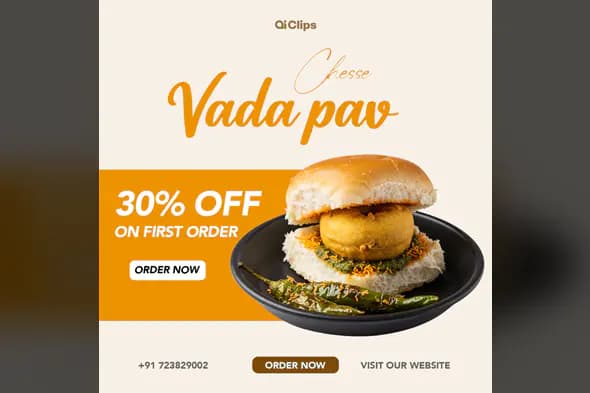 Enhanced Vada Pav Promotion Template