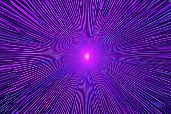 Neon Purple Burst of Lines – Futuristic Tech Motion