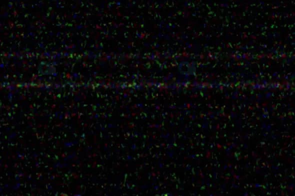 Multicolored Noise Glitch - Retro TV Static Distortion Motion Graphic
