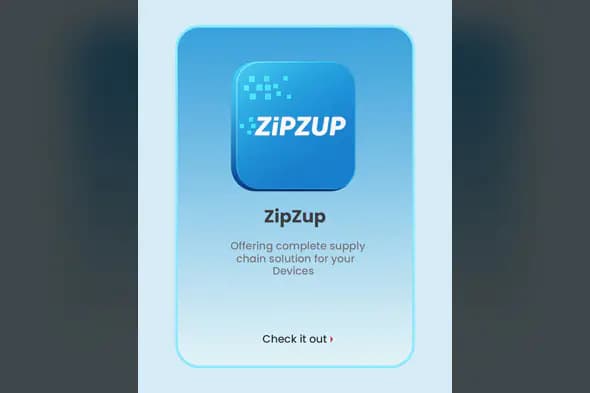 ZipZup App Template Complete Supply Chain Solution for Devices
