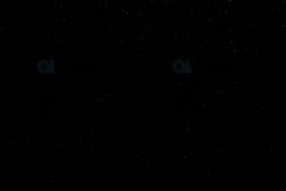 Sparse Snowfall on Black Background – Minimal Winter Particle Effect