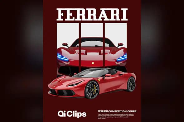 Luxury Ferrari Showcase Template