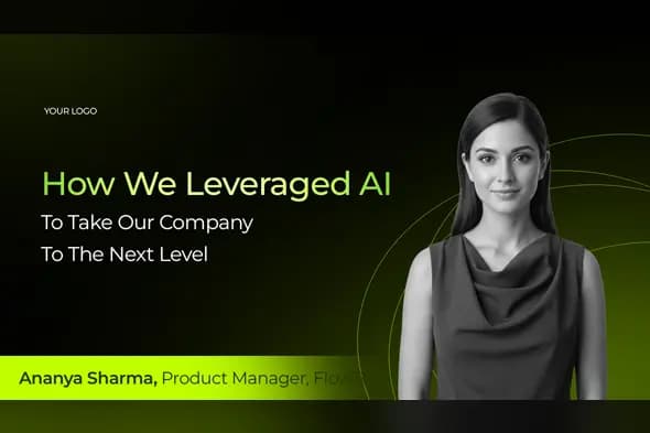 Professional AI Webinar Promotional Banner Template