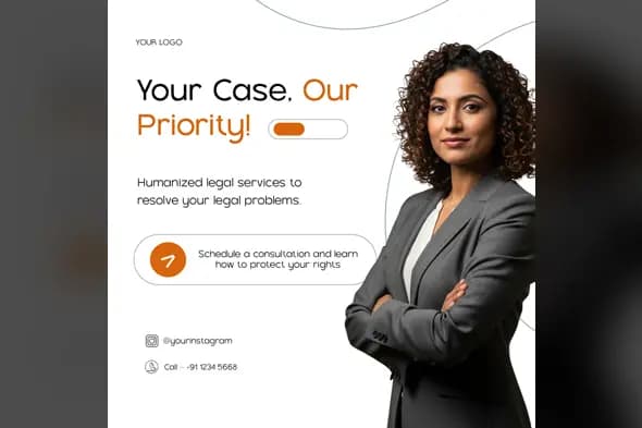 Attorney & Law Firm Social Media Post