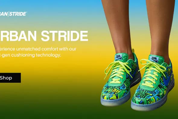 Urban Stride Sneaker Ad Template