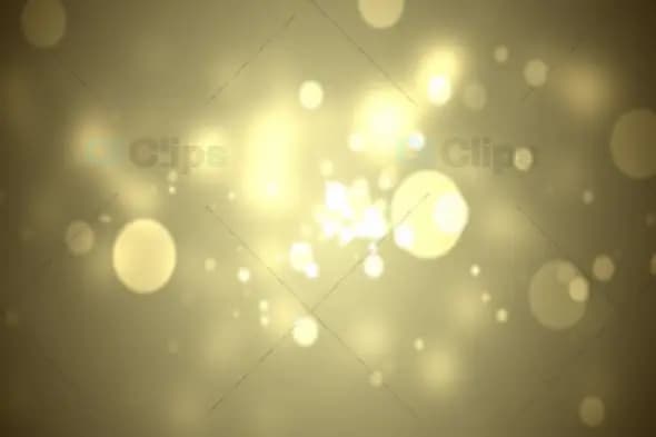 Golden Bokeh Light with Soft Glow