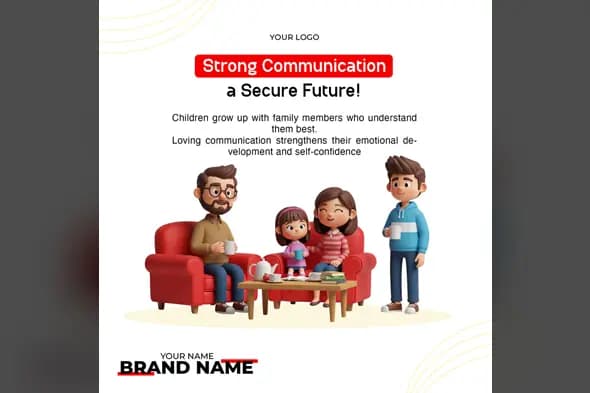 Parenting & Child Psychology Ad Template