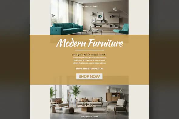 Modern Furniture Showcase Template