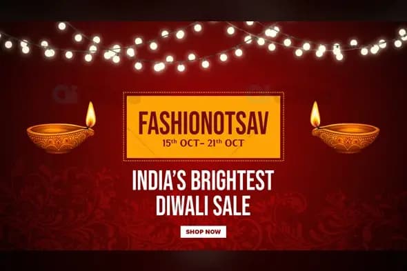 Festive Fashion Sale Photoshop PSD Template | AIClips