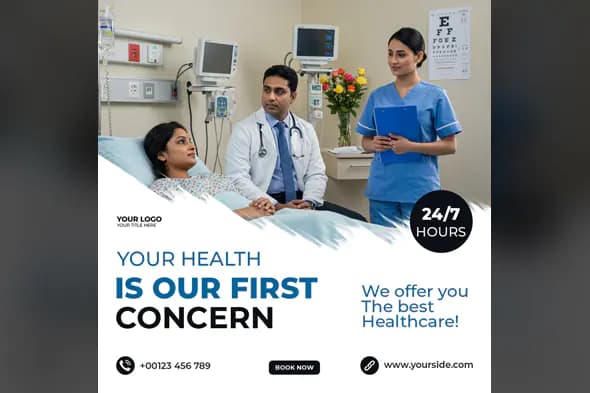Healthcare Facility Promotional Template