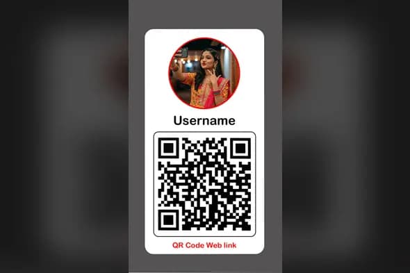 Editable Template for Branding QR Code