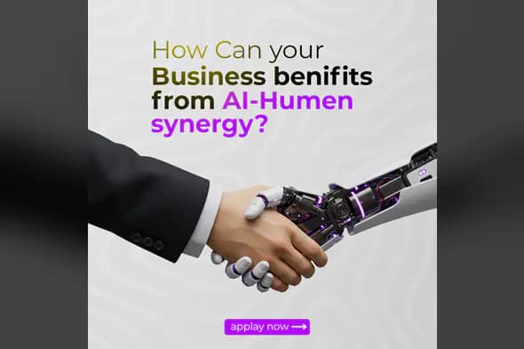 Enhanced AI-Human Synergy Business Template