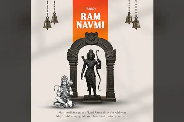 Enhanced Ram Navmi Celebration Artwork Template