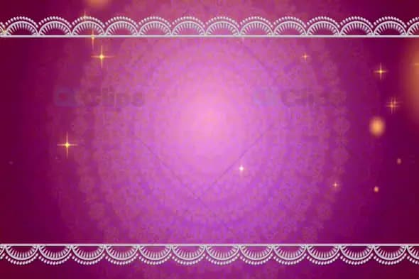 Elegant Pink Mandala with White Borders - Festive Celebration Motion Graphic