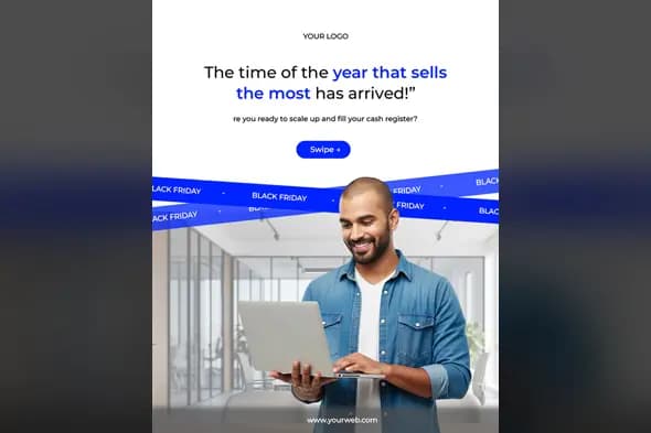 Black Friday E-commerce Story Template