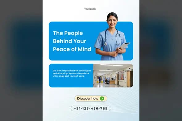 Clinic & Hospital Promotional Template