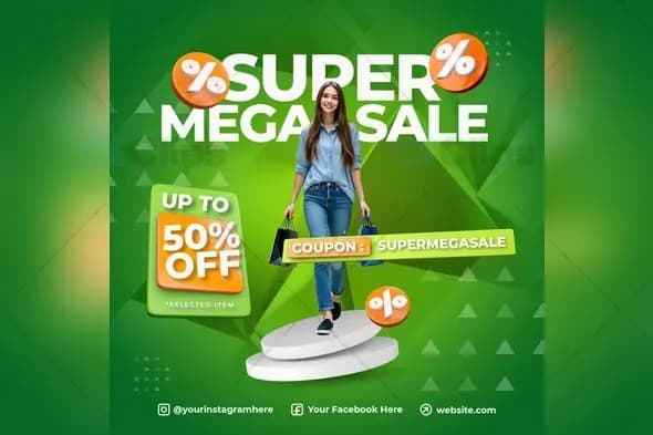 Super Mega Sale Promotion